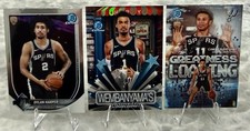 2025/26 Bowman Chrome NBA Victor Wembanyama Spurs LOT! WEMBY + HARPER + BRYANT