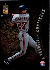 2001 Topps #TRC21 Vladimir Guerrero A Tradition Continues baseball card 11ZZ