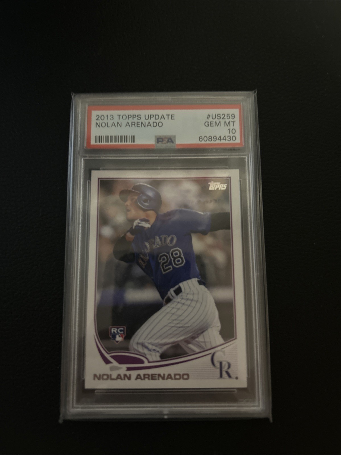 2013 Topps Update Series Nolan Arenado Psa 10