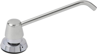 Commercial Liquid Soap Dispenser 34 fl oz Capacity, Counter-Mounted, Polished