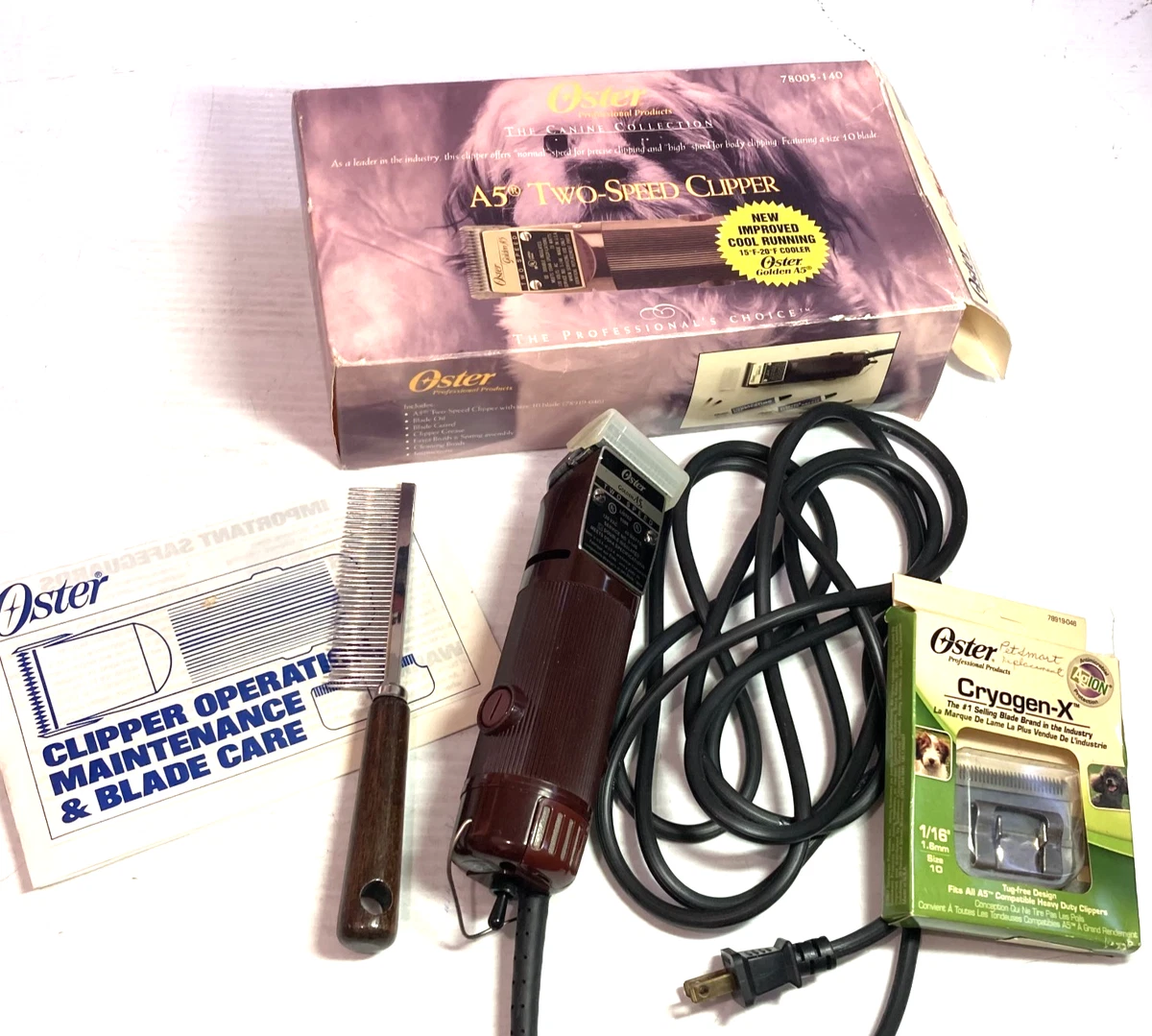 オスター ゴールデンA5★2スピード　クリッパー　サイズ#10刃付ベストセラー 25+ Oster Golden A5 for sale | Updated Oct 2026