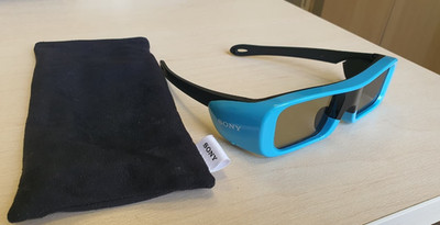 SONY 3D ACTIVE GLASSES  BLUE COMPATIBLE WITH SONY BRAVO TV