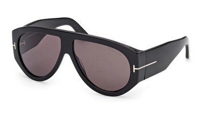 TOM FORD TF 1044 Bronson Sunglasses 01A Black - Gray  lenses 60 New