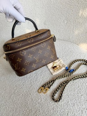 Louis Vuitton Multicolor Monogram Vanity Case Small Chip
