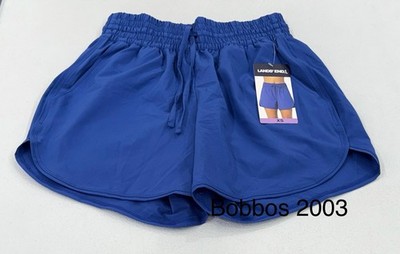 Lands' End Women's Quick-Dry UPF 50 Athletic Shorts, Blue, Size XS