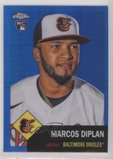 2022 Topps Chrome Platinum Anniversary Blue Prism Refractor Marcos Diplan 14dq