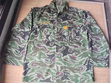 Post Vietnam War ROK Korean Army Special Forces Noodle Camouflage Shirt #1