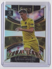 2022 Panini Select La Liga Equalizers Silver Prizm Gerard Moreno Villareal #25