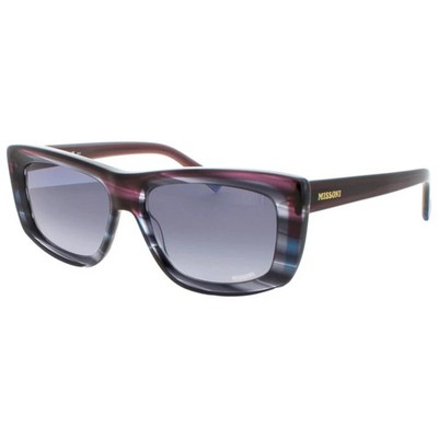 Missoni Women's Sunglasses Blue Plastic Cat Eye Shape Frame MIS 0111/S 0V43 08