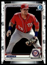 2020 Bowman Chrome Prospects Drew Mendoza Washington Nationals #BCP-71