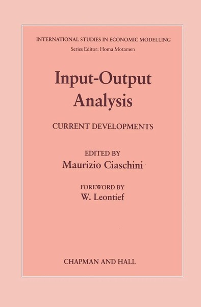 M. Giaschini | Input-Output Analysis | Taschenbuch | Englisch (2011) | Xvi-image