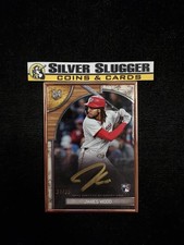 2025 James Wood Topps Museum Collection Framed Auto Bronze /35 RC Rookie Nats