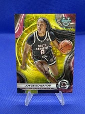 2024-25 Bowman University Best - Joyce Edwards #36 Yellow Lazer Refractor /75