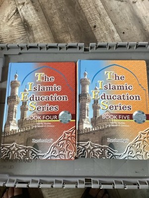 Lot Of Two the Islamic Education Series 3rd edition Hard Back Books Book 4 & 5