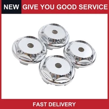 Universal 68mm 2.68" Dia 4 Lugs Car Tire Wheel Center Hub Caps Cover Pack of 4