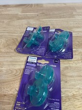 3 Pack Philips Avent BPA Free Soothie Pacifier, 3 months 2 Pack-Green