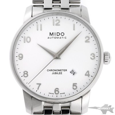 MIDO Baroncelli M8690.4.11.1 Automatic White Dial Bracelet Men's Watch