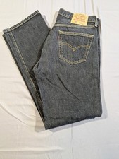 Vtg Levi's 530 Jeans Red Tab Black Denim Made in USA 34x30 Oct 1998
