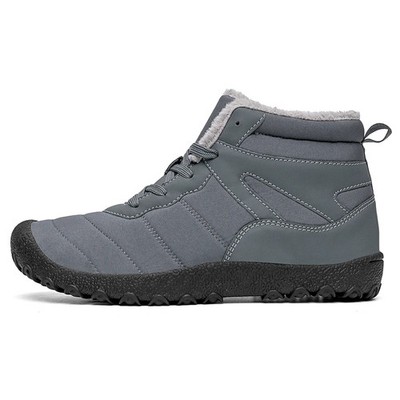 Golden Sapling Winter Thick Plush Warm Shoes for Men Outdoor Snow Boot Windproof