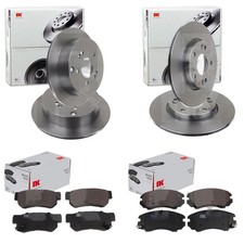 NK BREMSSCHEIBEN + BELÄGE VORNE + HINTEN passend für KIA SPORTAGE JE
