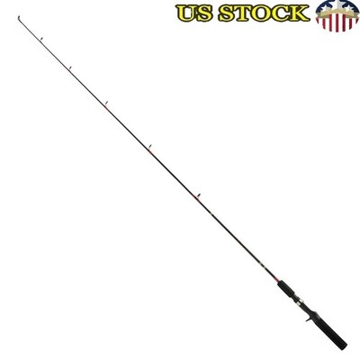 4foot fishing pole Ultralight Fishing Rod 4ft 10in Spincast 2-6lb Test Fiberglass Ceramic  Guides US
