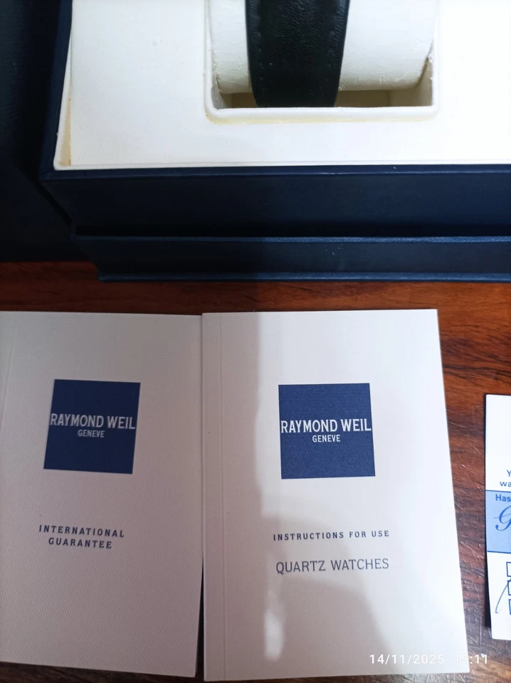 Raymond Weil Don Giovanni Collection 9973/1 Reloj Hombre Hecho en Suiza Reloj de Cuarzo Foto 4 de 4