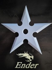 (4-Pack) Cosplay Ninja Shurikan stars (Gray)