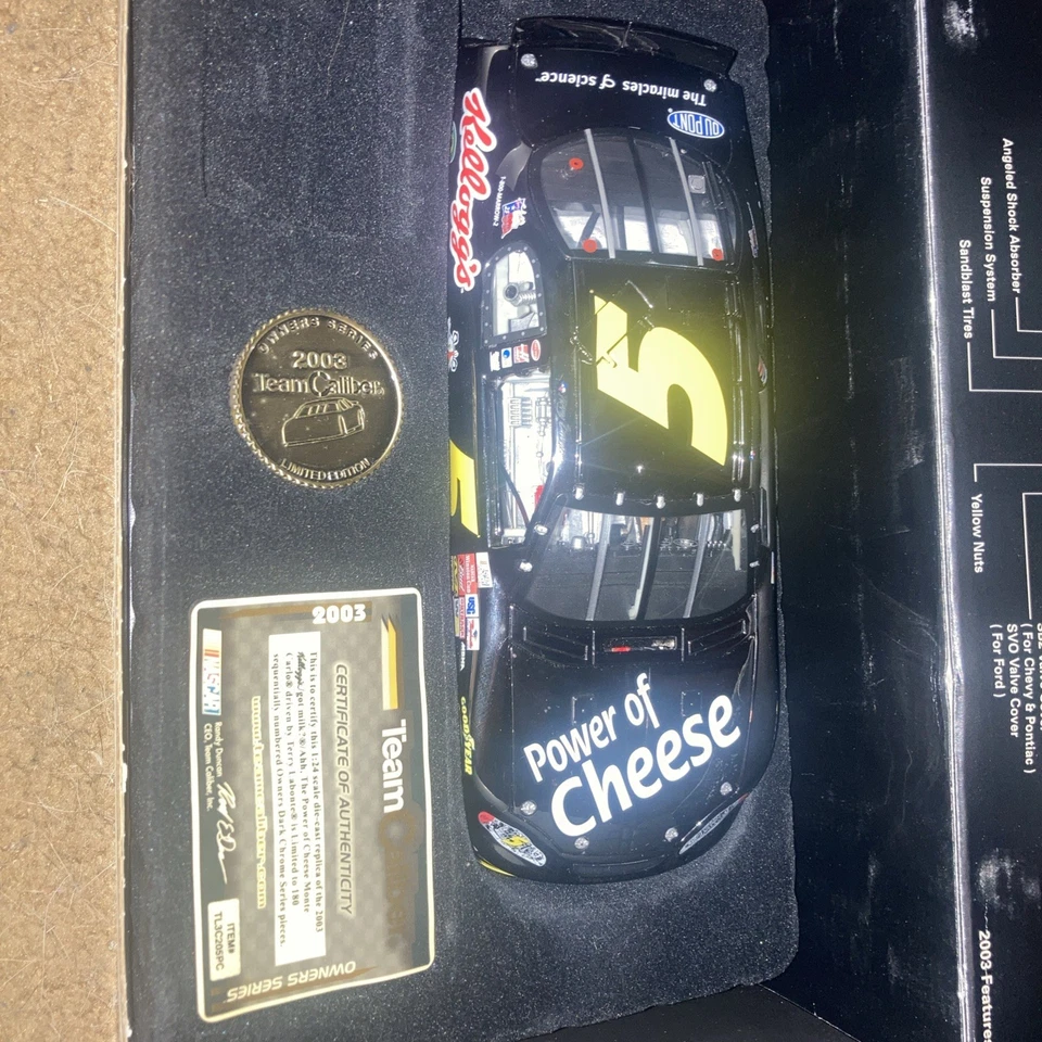 2003 Edición Limitada Equipo Calibre #5 Kellogg Terry Labonte 1:24 Diecast NASCAR Foto 2 de 4