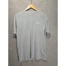 Under Armour Loose Fit Athletic Shirt Gray Mens Medium