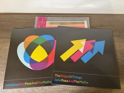 John Foxx And The Maths Interplay + Shape Of Things 2LP Pack + Barnbrook Print