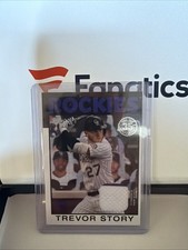 2021 Topps - 1986 Topps Baseball Relics Trevor Story #86R-TS (MEM)
