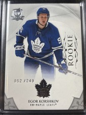 2020-21 Upper Deck The Cup Rookie /249 Egor Korshkov #126 Rookie RC