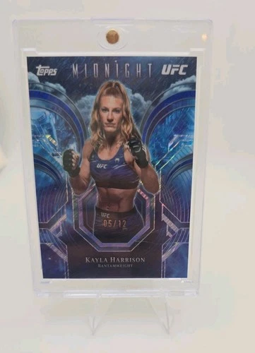 2026 Topps UFC Midnight Kayla Harrison /12 Night Watch #PC-10