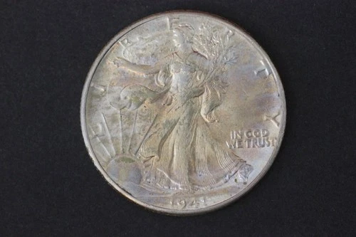 1941 P Walking Liberty Half Dollar Gem BU Uncirculated MS++ Coin. Good Luster.