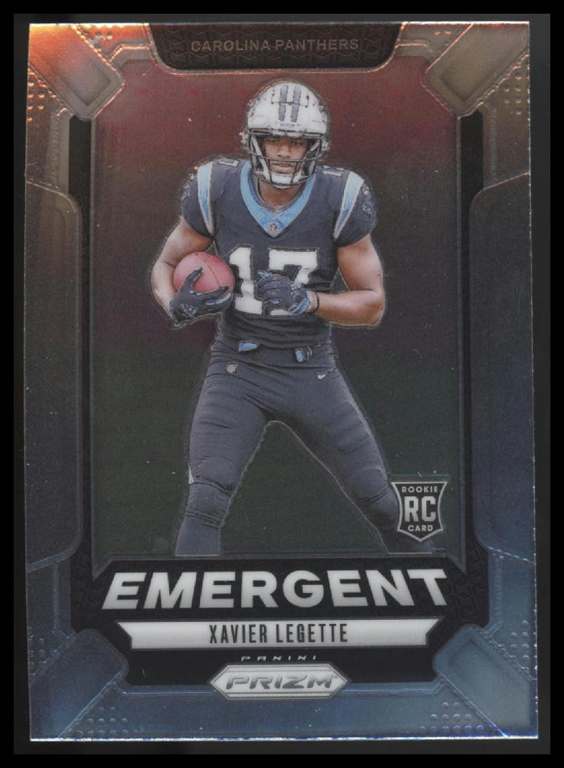 2024 Panini Prizm #15 Xavier Legette Silver Emergent