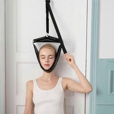 Neck Stretcher Cervical Traction Device for Home Use - Over The Door Cervical...