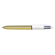 Penna Bic 4 Colours Shine: oro, cf. da 12 pz.