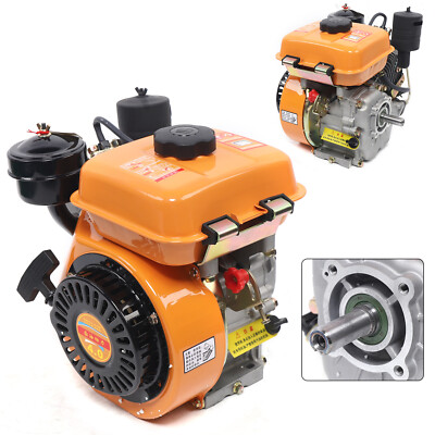 3HP 4 Stroke 196CC Durable Diesel Engine Air Cooled Single Cylinder Machinery