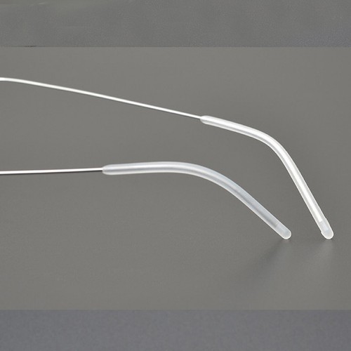 Retro Metal Full Rim Round Eyeglasse Thin Frames Screwless Lightweight Glasses - Picture 6 of 15