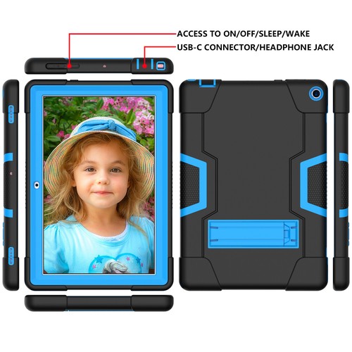 For Walmart Onn 10.1 Pro Tab Case Model 100003562 2020 Hard Back Silicone Cover - Picture 23 of 37