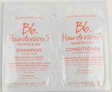 Bumble  Bumble Hairdresser's Invisible Oil Shampoo 7ml  Conditioner 7ml Sample