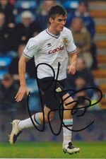 STEPHEN JORDAN HAND SIGNED 6X4 PHOTO - FOOTBALL AUTOGRAPH - BURNLEY.
