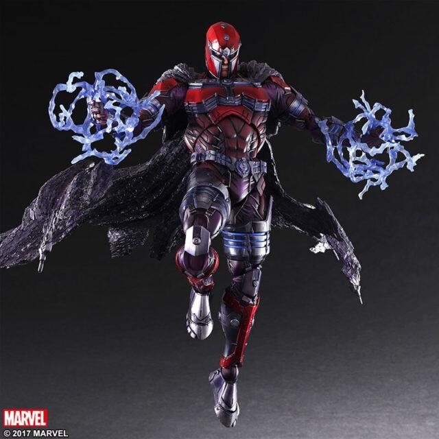 💥 Pre Square Enix Play Arts Variant Kai Magneto Action Figure - Unopened! 💥