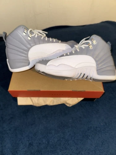 AIR JORDAN 12 RETRO (STEALTH) SIZE 8/5