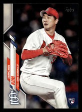 Kwang-Hyun Kim 2020 Topps RC #459 St. Louis Cardinals ROOKIE *032B