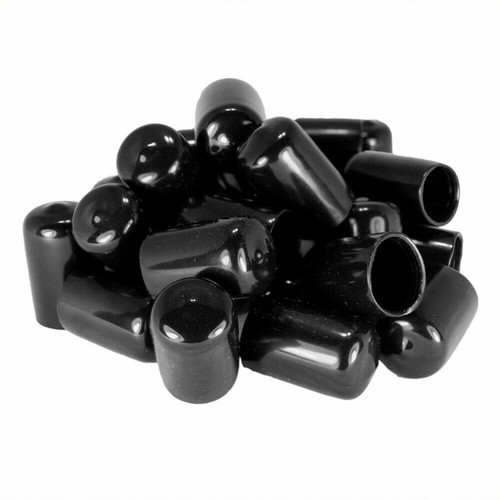 Vinyl Rubber Round End Cap Cover for Pipe Plastic Tube Hub Thread Protector Cap - Picture 4 of 22