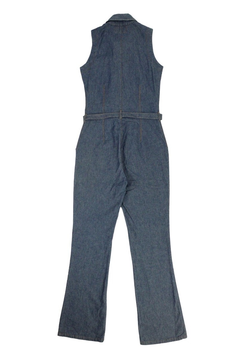 Fendi Jumpsuit in denim con cintura