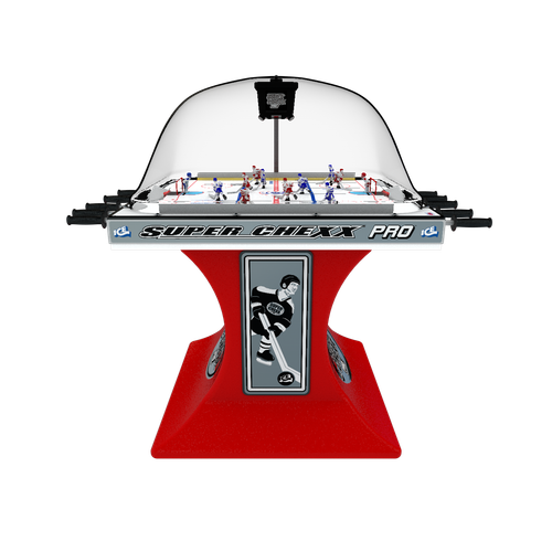 Super Chexx Pro dome / bubble hockey RED Split Base eBay