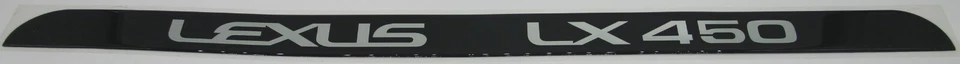 Se adapta a Lexus LX 450 91/97 escotilla trasera emblema insignia calcomanía de resina Foto 2 de 4