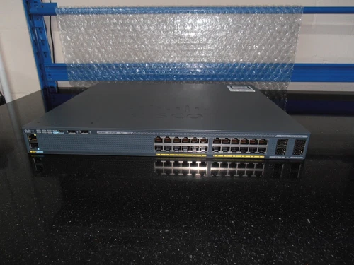 Cisco WS-C2960X-24PS-L  24 Port Gigabit PoE Ports  + 4 X SFP